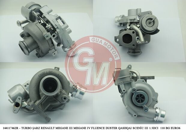 Renault Megane 4 Turbo Şarj 110 Hp Megane IV / Kadjar GUA 144117462R