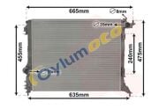 Renault Radyatör Megane IV Talisman Orijinal Mais 214108175R