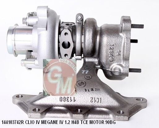 Renault Megane 4 Turbo Şarj 1.2 TCe H4B 90B Clio IV / Megane IV GUA 144103742R