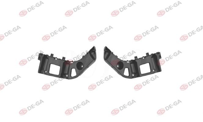 Renault Kangoo Arka Tampon Köşe Braketi Set (Kangoo 2024+) Yan Sanayi 850406146R