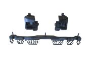 Renault Clio 5 Arka Tampon Braket Takımı Sağ/Sol/Orta Set 3 Parça (Clio V 2020-2023) TYG Muadil 852227017R