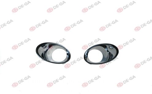 Renault Megane 3 Ön Tampon Panjuru Krom Delikli Set (Megane 3 2011-2016) Yan Sanayi 261521021R