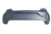 Renault Clio 5 Arka Tampon Gri Sensör Deliksiz Çeki Demiri Kapaklı (Clio V 2023-2025 Makyajlı) Muadil 850222517R