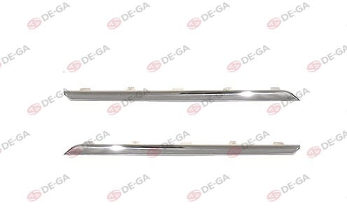 Renault Megane 3 Ön Panjur Kuşağı Krom Set (Megane 3 2013-2016) Yan Sanayi 620727134R