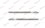 Renault Megane 3 Ön Panjur Kuşağı Krom Set (Megane 3 2013-2016) Yan Sanayi 620727134R
