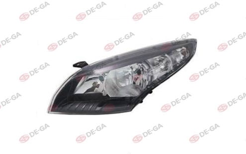 Renault Megane 3 Ön Far Elektrik Motorlu Siyah Sol (Megane 3 2009-2016) TYC 260602545R