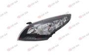 Renault Megane 3 Ön Far Elektrik Motorlu Siyah Sol (Megane 3 2009-2016) TYC 260602545R