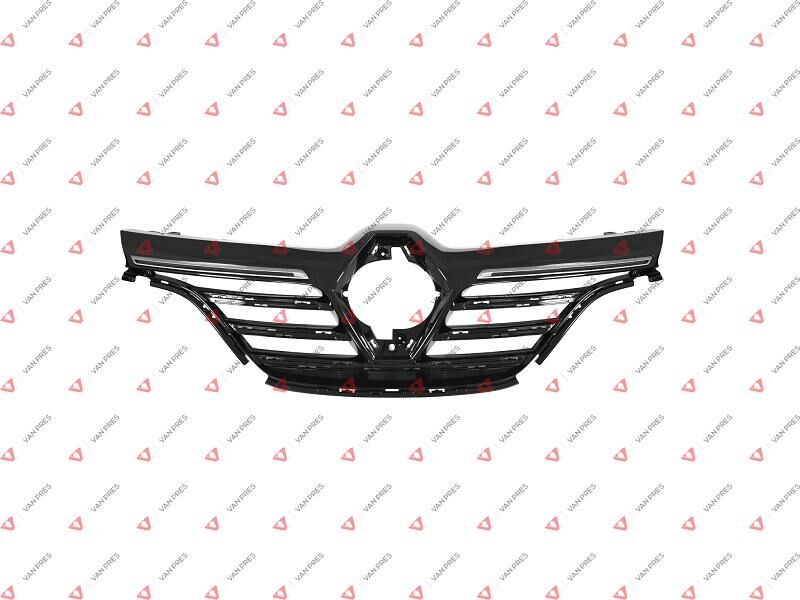 Renault Megane 4 Ön Panjur 2 Nikelaj Çıtalı Sensörlü Arma Modeli (Megane IV 2016-2020) Muadil 622569893R