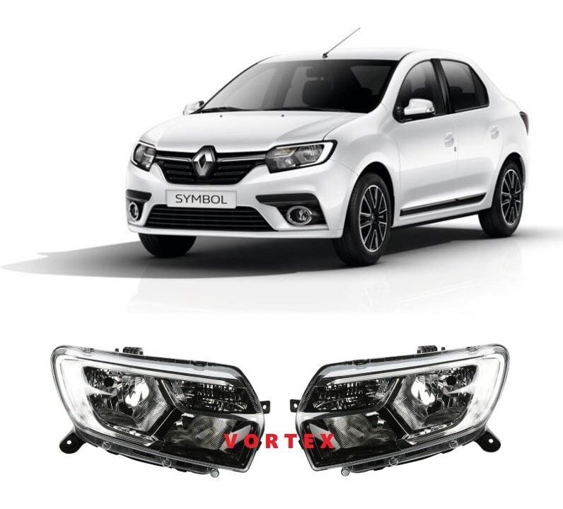 Renault Ön Far Sol (LED'li) Symbol 2016- Muadil 260609154R