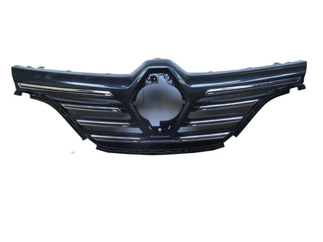 Renault Megane 4 Ön Panjur Siyah 7 Nikelaj Çıtalı ICON (Megane IV 2016-2020) Muadil 622568380R