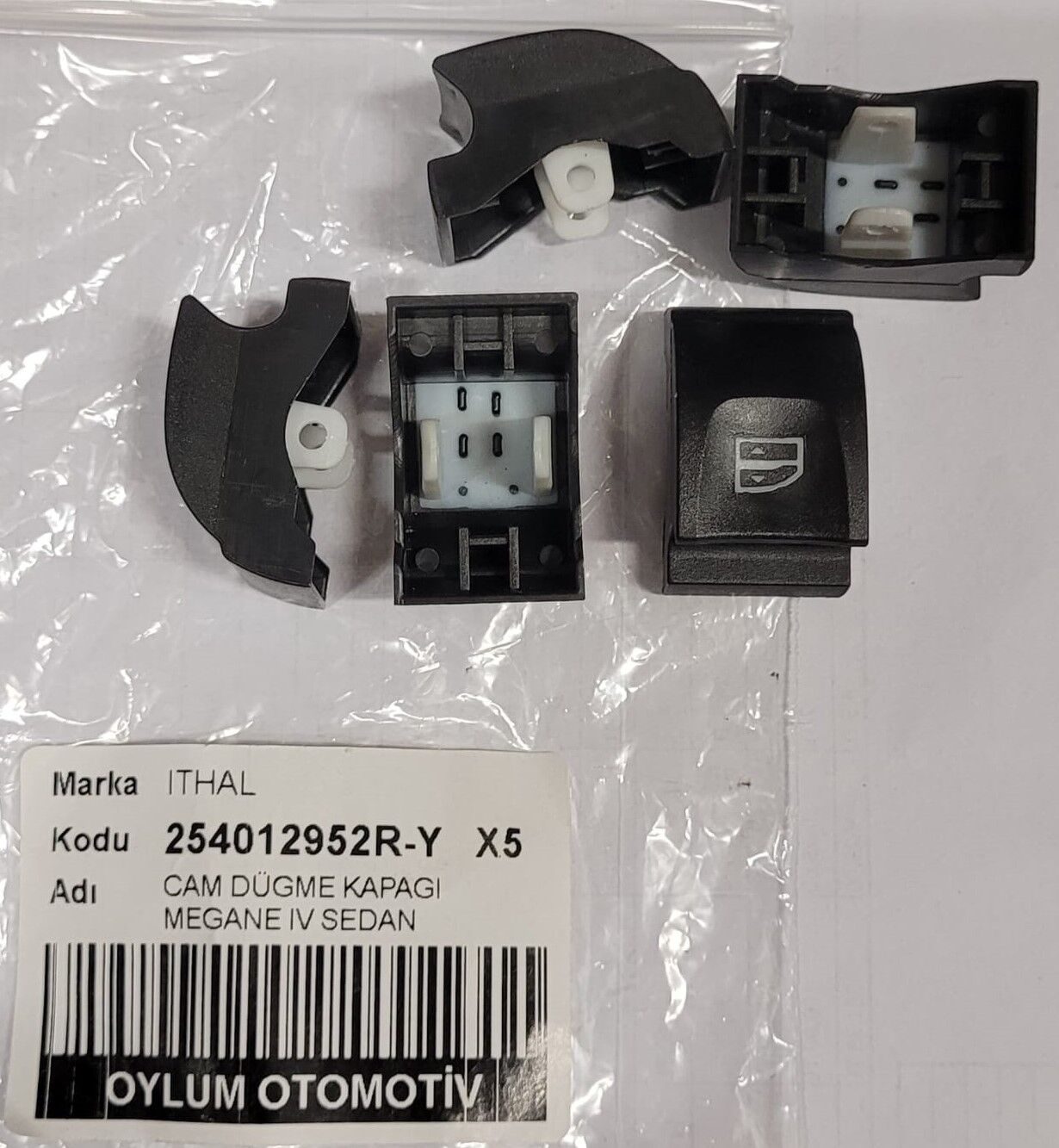 Renault Megane 4 Cam Düğmesi Kapağı Megane IV Sedan İthal Muadil 254012952R