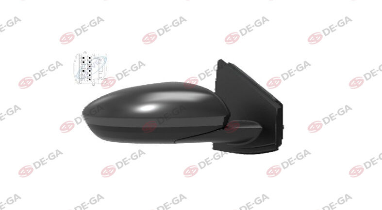 Renault Taliant Dış Ayna Isıtmalı Sensörlü Kör Noktalı Sağ (Taliant, Sandero, Jogger 2021-) Yan Sanayi 963017957R